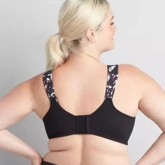 NEW LIVI Lane Bryant 42DD High Impact SPORTS BRA Max Support Moisture Wick $70 - Picture 2 of 4